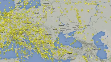 Vzdušný prostor ve 20:00