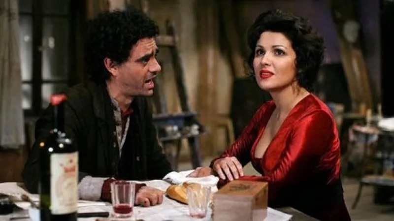 Anna Netrebko a Rolando Villazón ve filmovém zpracování Pucciniho opery La Bohéme