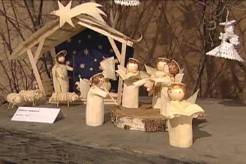 Skleněné Vánoce ukazují jesličky i betlémy