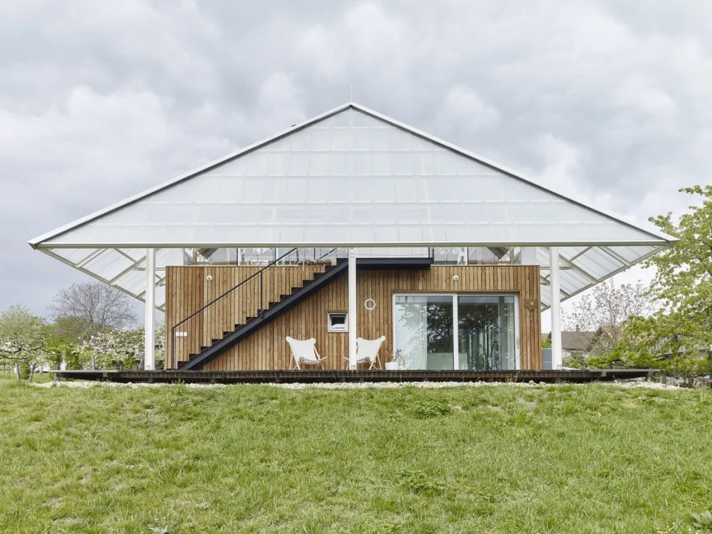 Dům se skleníkem, Chlum v Podkrkonoší (RicharDavidArchitekti)