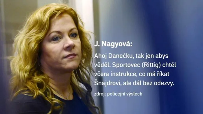 Z konverzace Jany Nagyové s ředitelem ČEZu Danielem Benešem