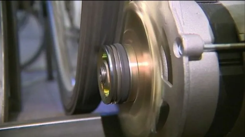 Komunitní zahrada představuje kolo, které pohání projektor