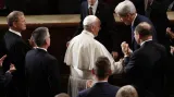 V Kongresu poprvé zněla slova papeže