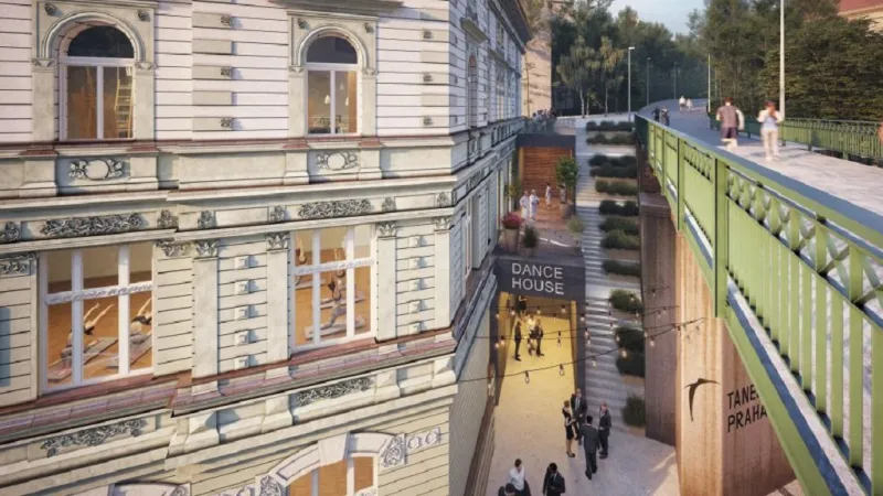 Vizualizace Domu tance