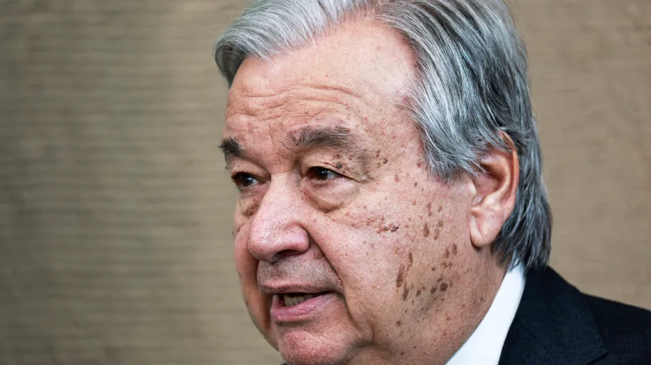 Generální tajemník OSN António Guterres