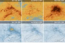 V Číně výrazně kleslo znečištění, velký vliv má koronavirus, ukázala NASA