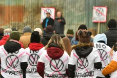 V Plzni se znovu protestovalo proti stavbě takzvané gigafactory
