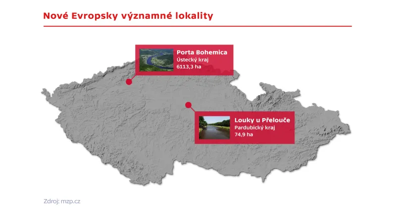 Nové evropsky významné lokality