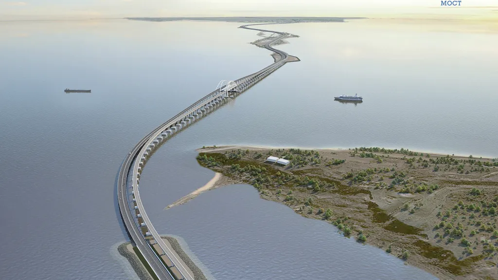 Stavba Krymského mostu