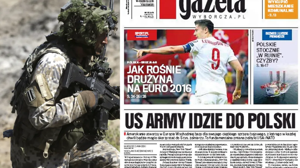 Gazeta Wyborcza k plánům NATO