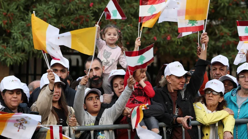 Libanonci čekají na papeže Lva XIV.