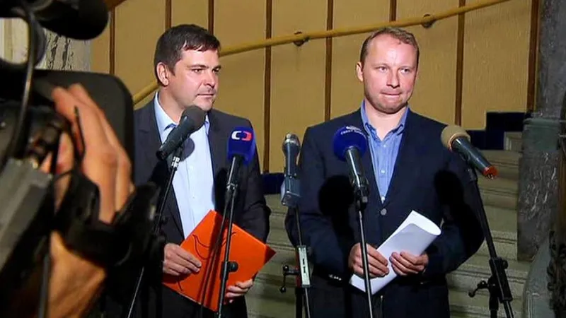 Karel Březina a Miroslav Poche