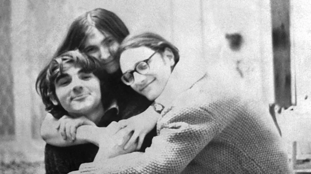 Ivan Dejmal, Petruška Šustrová, Jan Frolík (fotografie pořízena 1. ledna 1969)