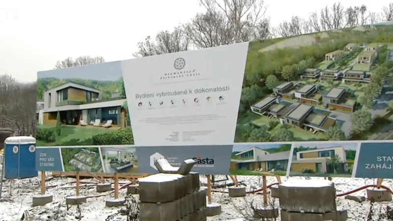 Výstavba v Prokopském údolí