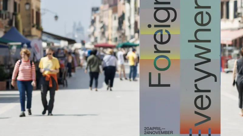 Přípravy na Benátské bienále 2024