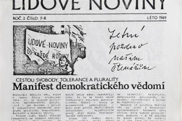 Lidové noviny do každé rodiny! Před 32 lety poprvé vyšel jeden z nejčtenějších samizdatů 