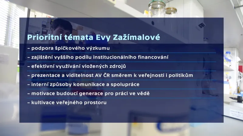 Zprávy: Akademický sněm zvolil předsedkyní AV ČR Evu Zažímalovou