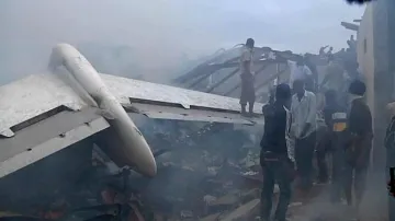 Letecká havárie v Nigérii