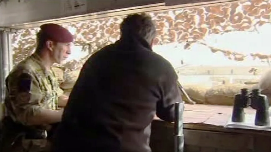 David Cameron na návštěvě britských jednotek v Afghánistánu