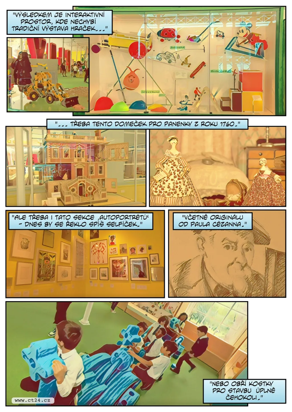 Londýnské muzeum chce zaujmout nejmenší