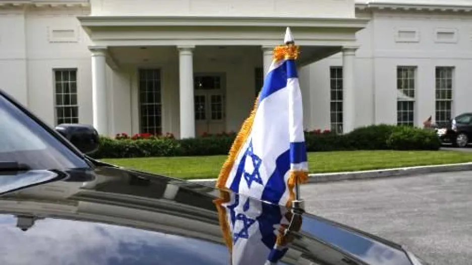 Izraelská delegace přijíždí k Bílému domu