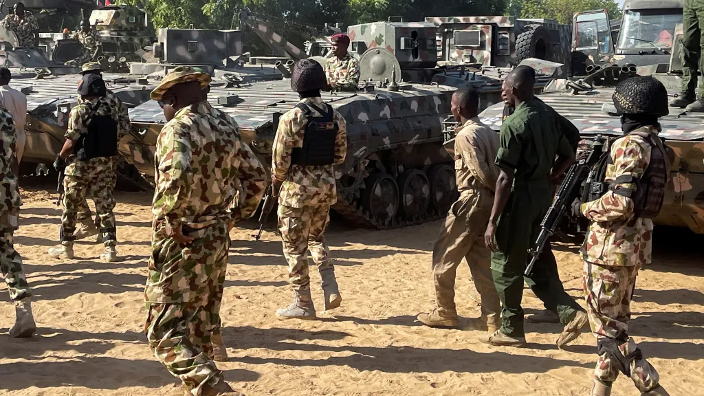 Vojáci nigerijské armády, ilustrační snímek