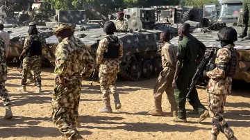 Vojáci nigerijské armády, ilustrační snímek