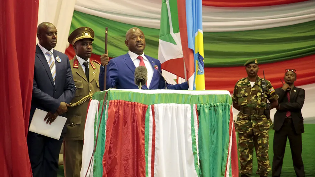 Burundský prezident Pierre Nkurunziza složil slavnostní přísahu