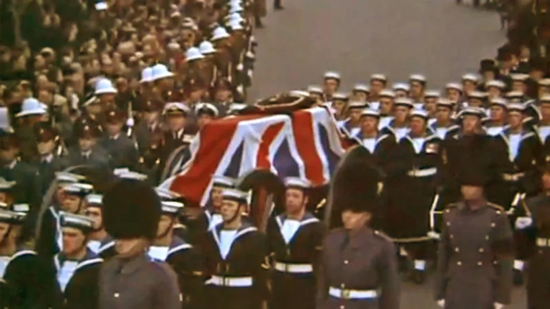 Pohřeb Winstona Churchilla