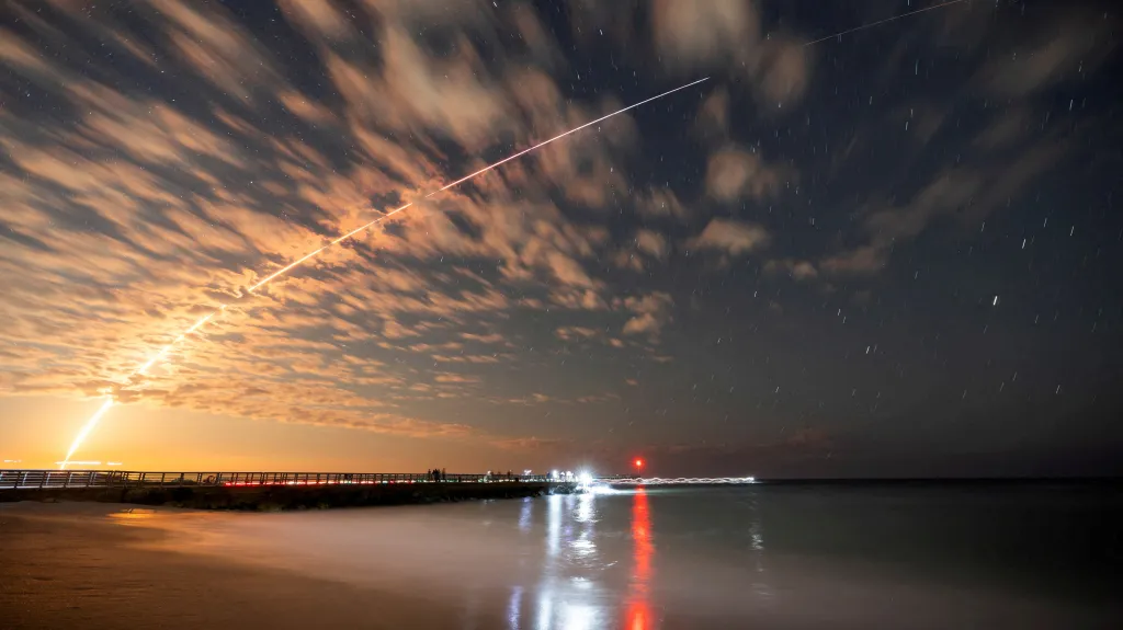 Start rakety Falcon 9