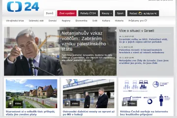 Nejserióznější zpravodajství hledejte na webu ct24.cz
