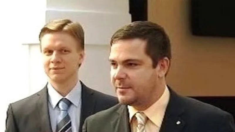 Tomáš Hudeček a Karel Březina