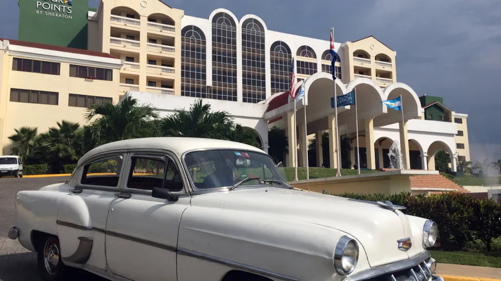 Americký hotel na Kubě