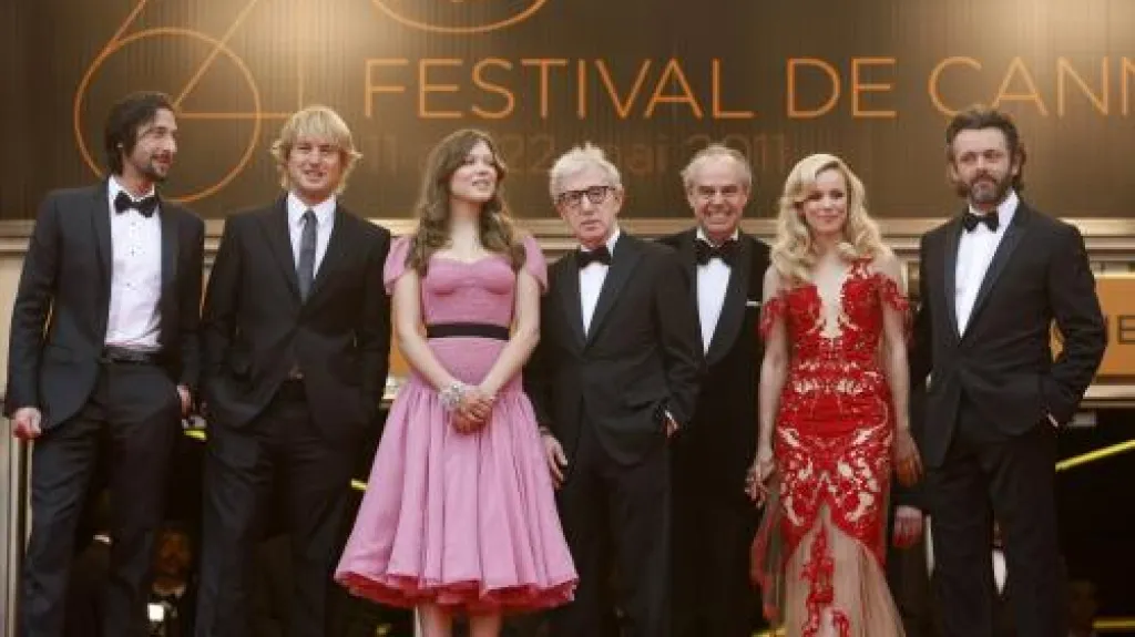 Cannes 2011 / herci a tvůrci filmu Půlnoc v Paříži
