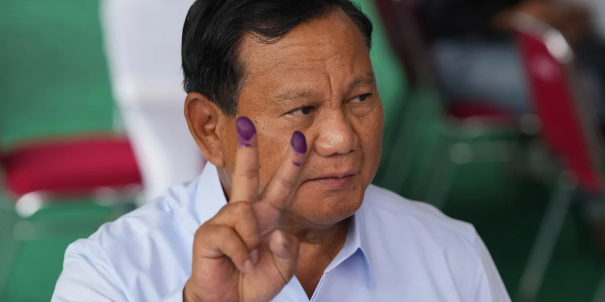 Subianto chce vládu „nejlepších Indonésanů“. Označil se za vítěze prezidentských voleb