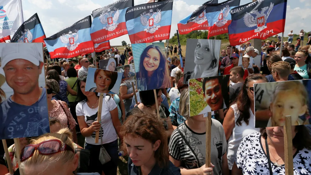 Ukrajinský pietní akt při příležitosti pěti let od tragédie MH17