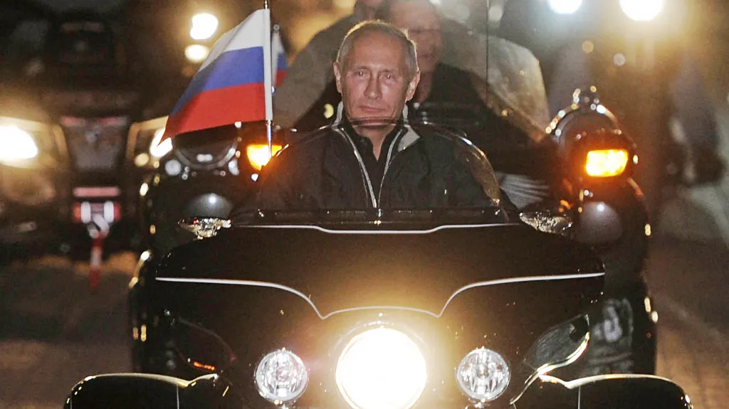 Vladimir Putin na harleyi