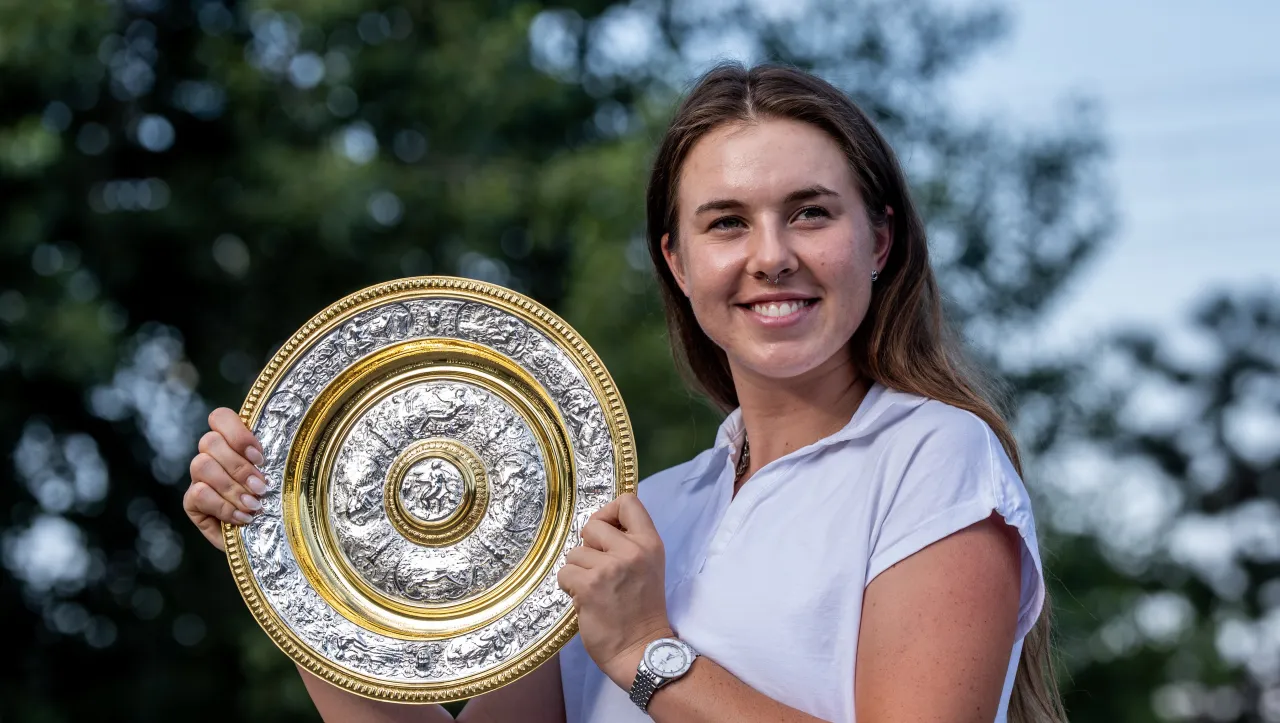 Klíčová je láska ke sportu, míní letošní wimbledonská vítězka Nosková