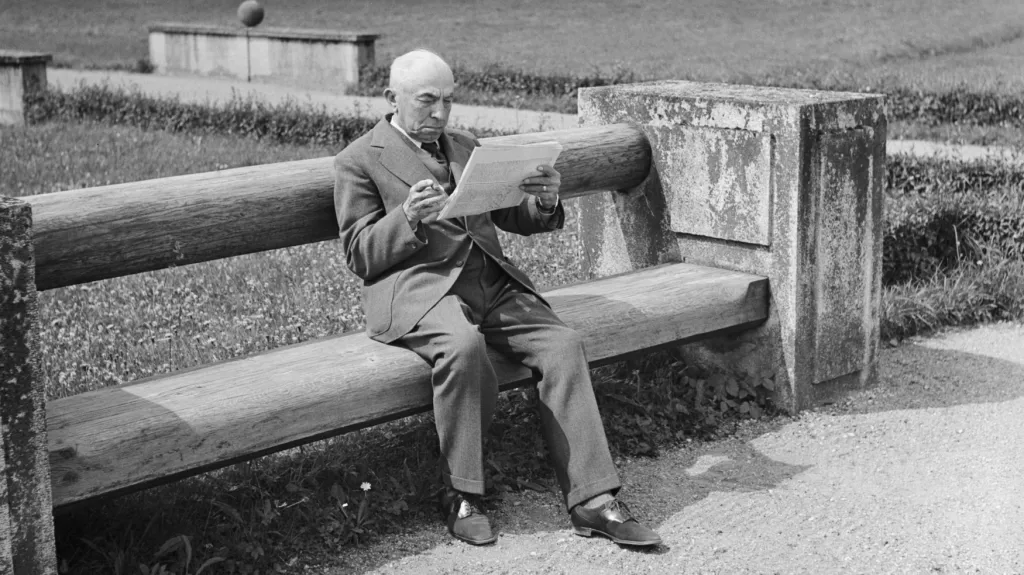 Emil Hácha na fotografii z roku 1942