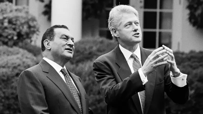 Mubarak na audienci u Billa Clintona