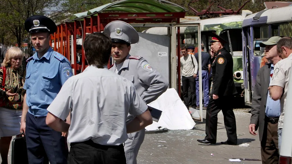 Policie v Dněpropetrovsku
