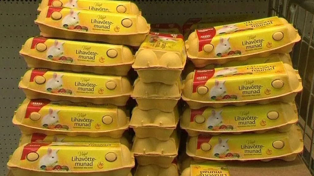 Estonské obchody omezily prodej vajec