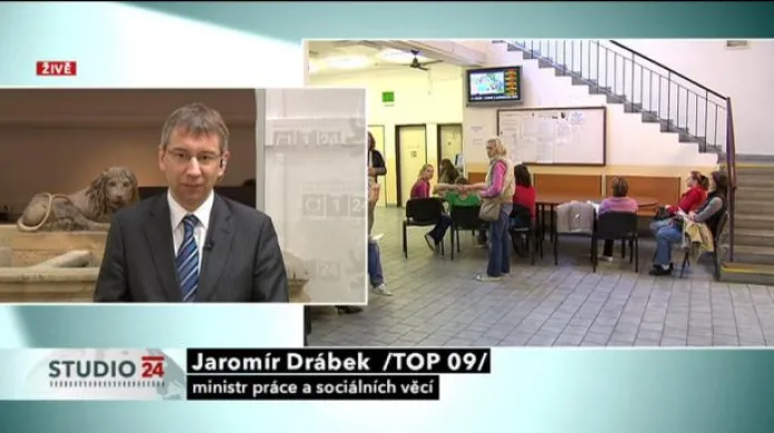 Jaromír Drábek hostem Studia ČT24