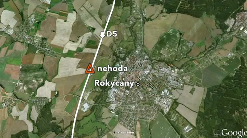 Nehoda na D5