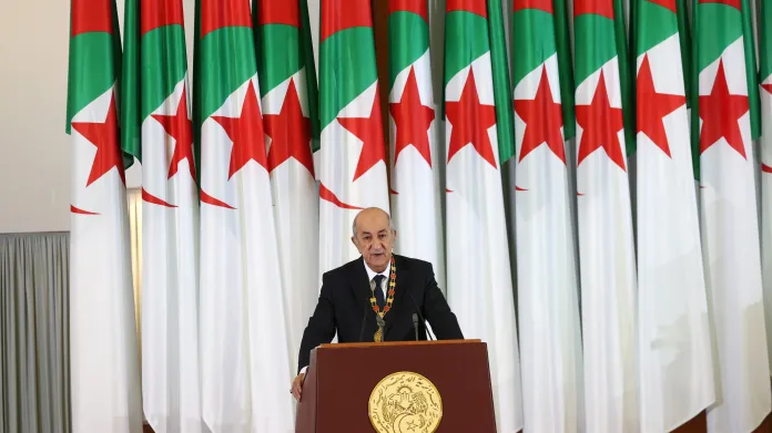Alžírský prezident Abdal Madžíd Tabbúni