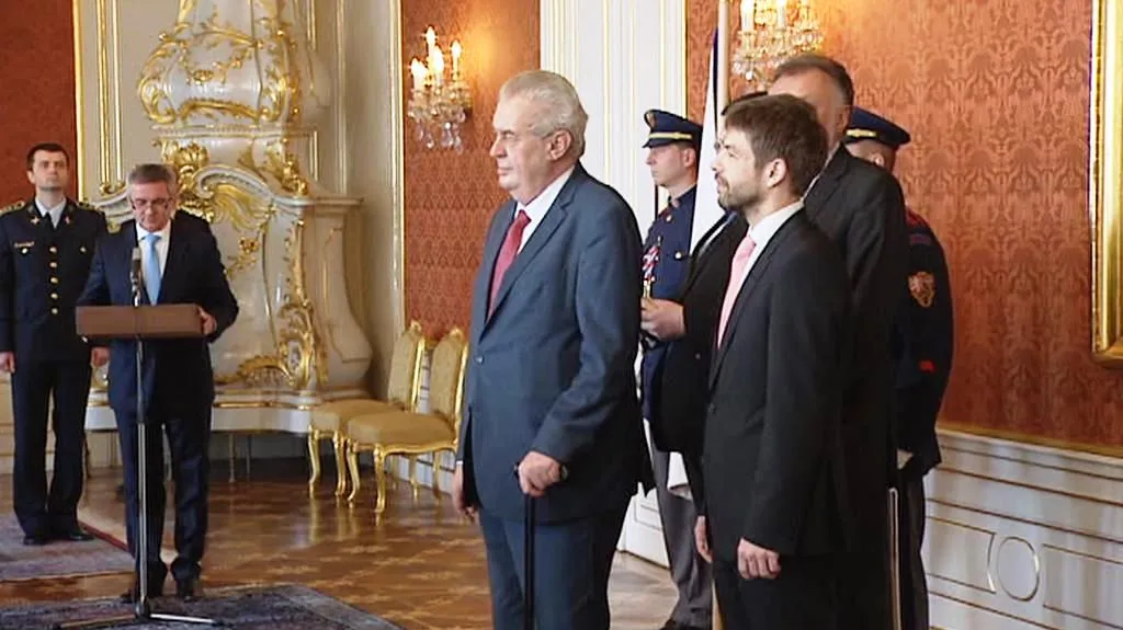 Prezident Miloš Zeman jmenuje nové soudce