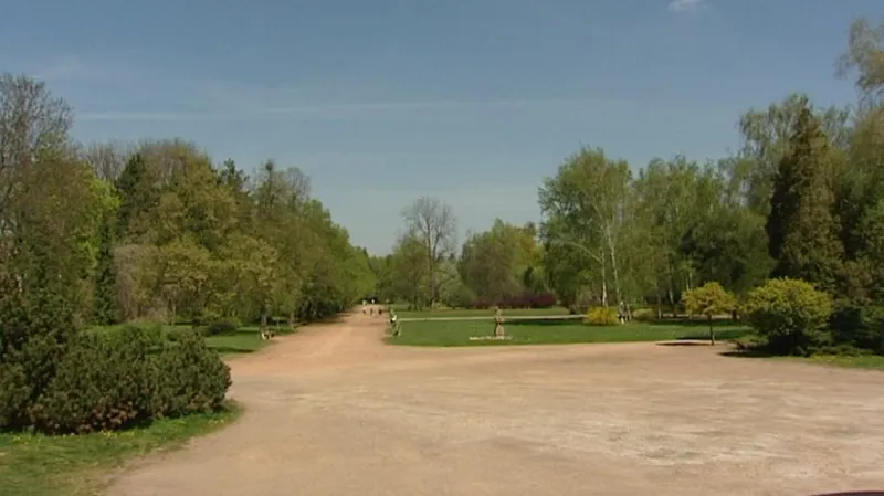 Tyršovy sady v Pardubicích