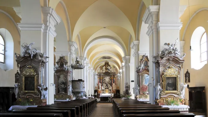Barokní kostel v Uherském Brodě