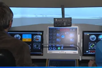 Ostravští studenti létají virtuálně. Odstartují tak kariéru pilota nebo dispečera