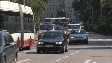 Provoz v Pionýrské ulici v Brně